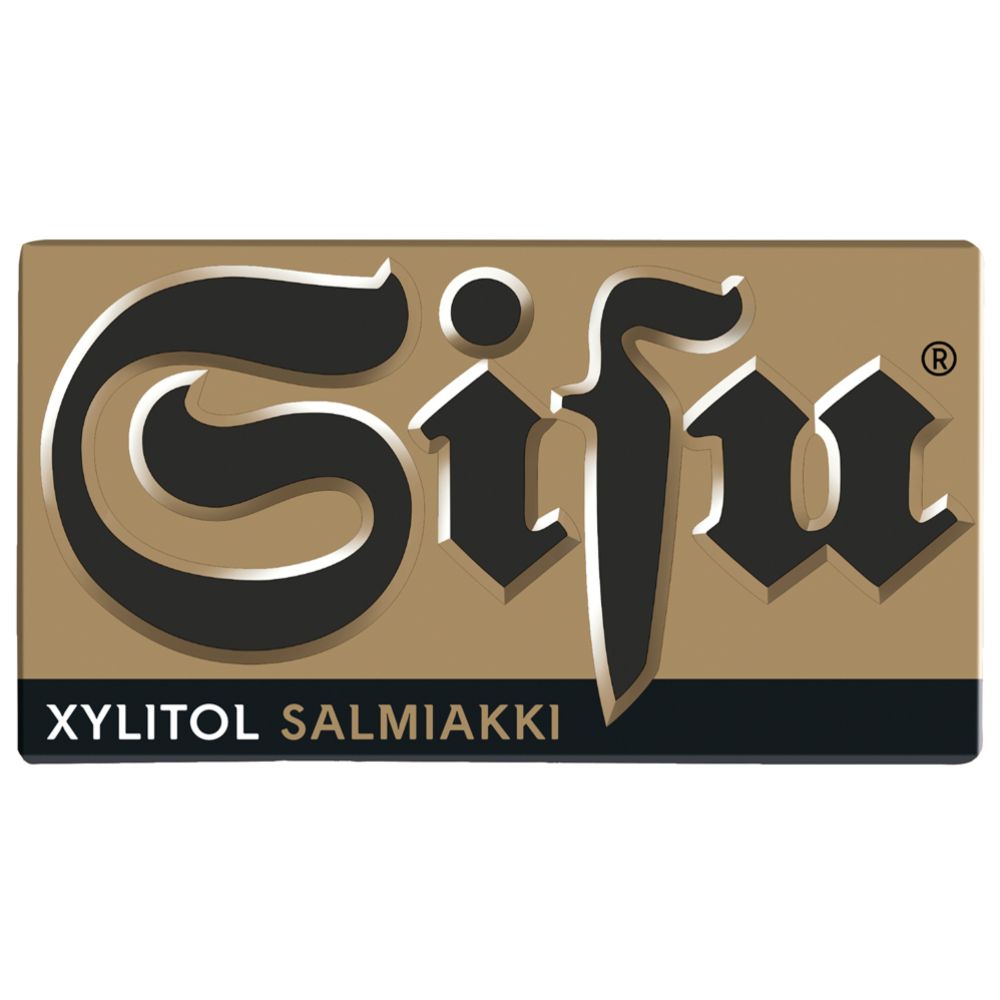 Sisu Xylitol Salmiakki 36g