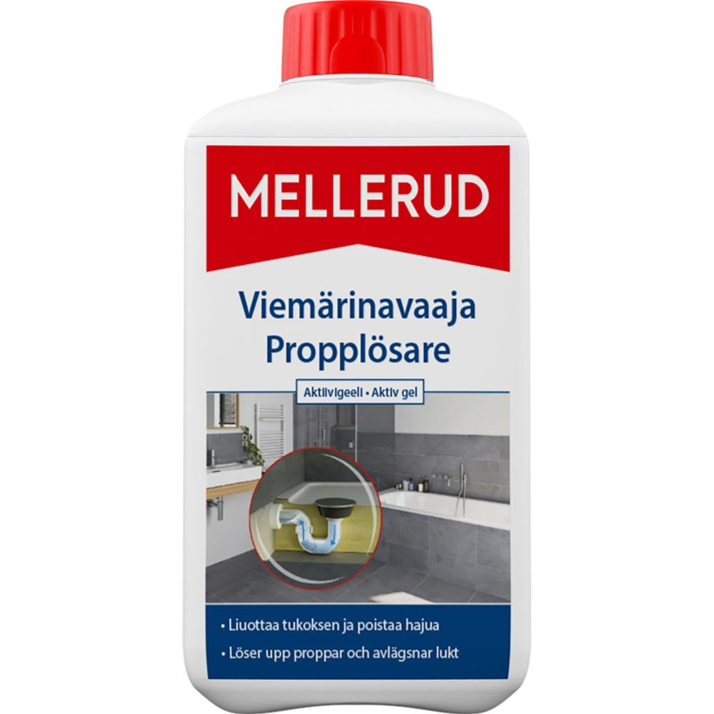 Mellerud torupuhastusvahend aktiivgeeliga 1 l