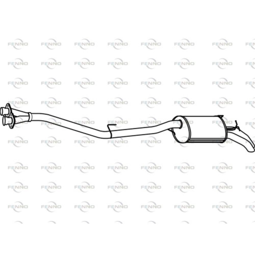 Takaäänenvaimentaja 14-3850