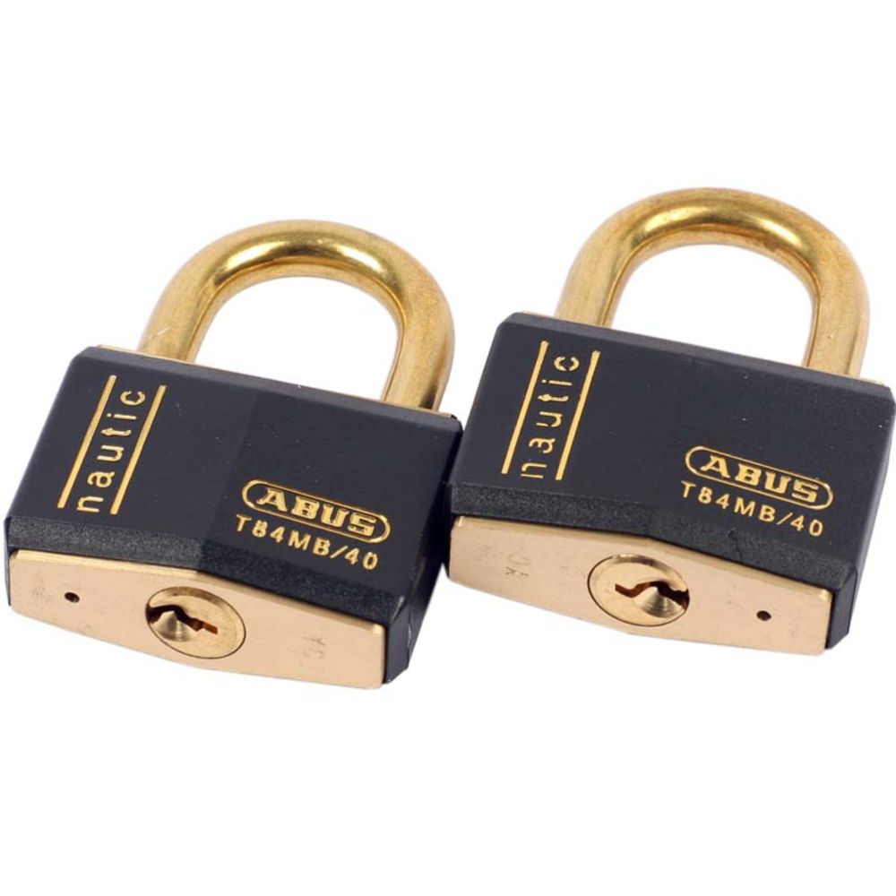 Abus Marine tabalukk, 40 mm, 2 tk