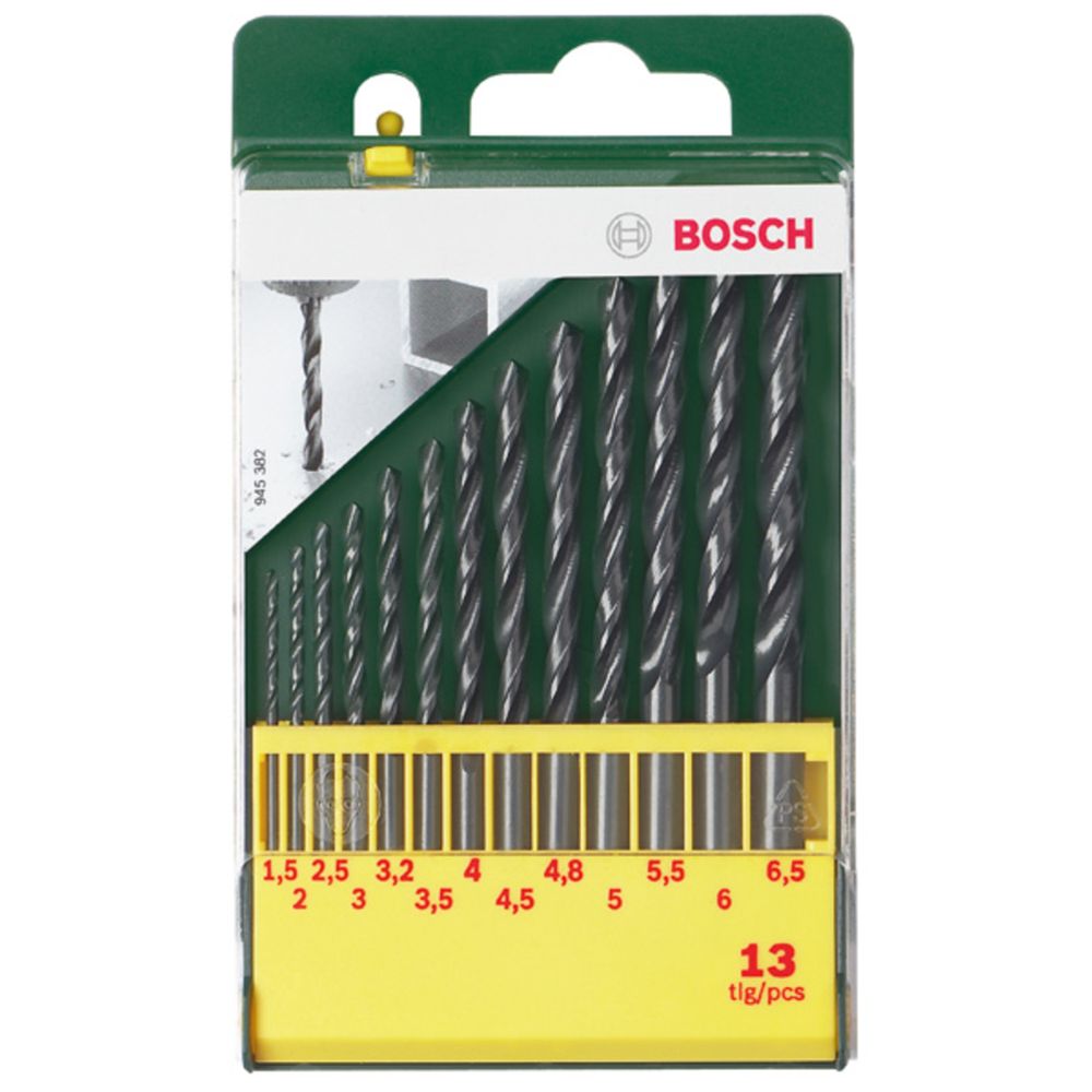 Bosch HSS R metalliporanteräsarja 1,5-6,5 mm 13 osaa