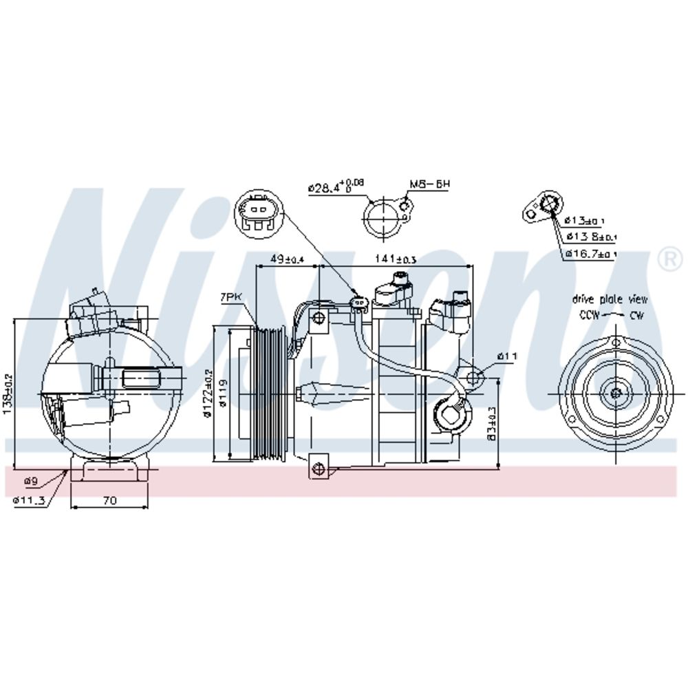 Kliimaseadme kompressor 30-8456
