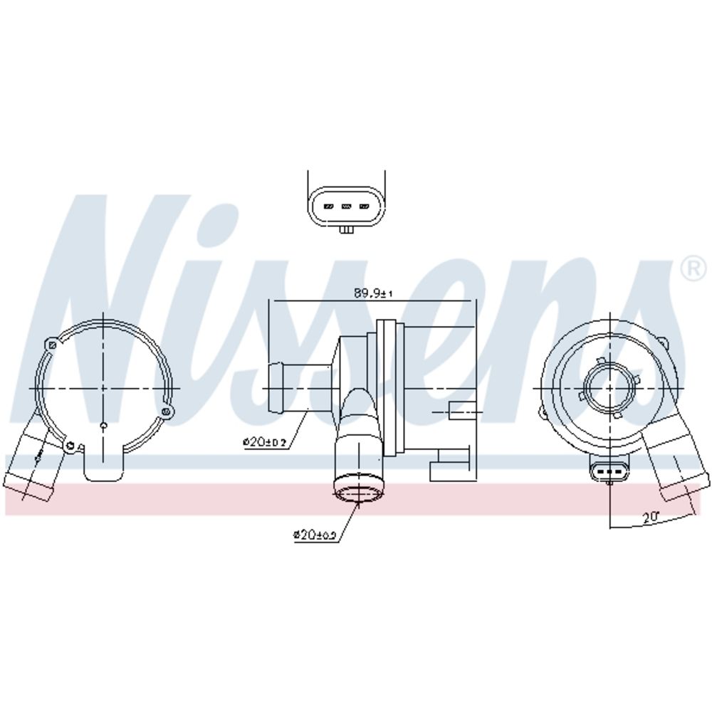 Vattenpump 30-03591