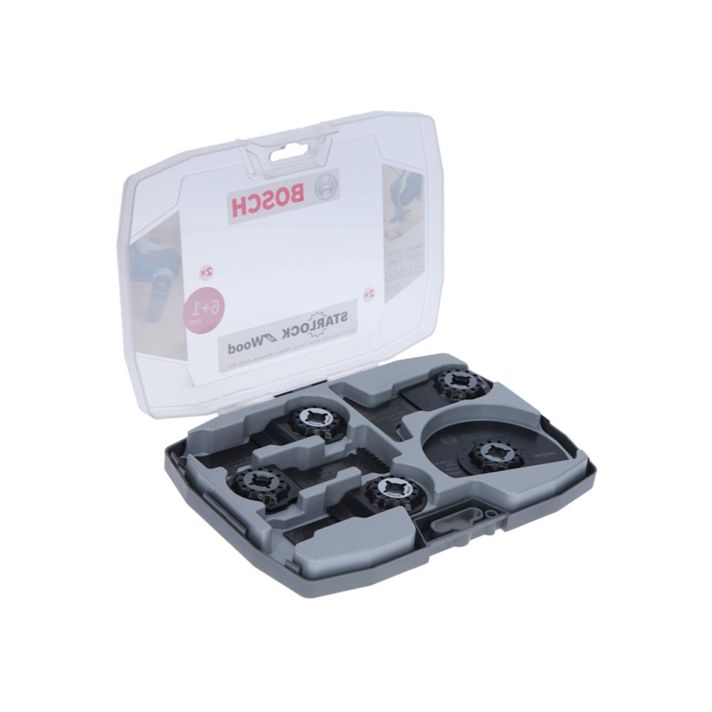Bosch Starlock komplekt puidule, 7 osa