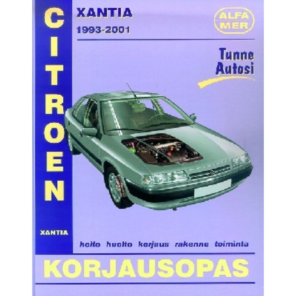 Korjausopas Citroen Xantia 93->01
