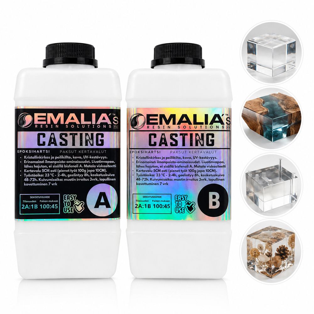 Emalia Casting Epoksivalusarja 3 kg
