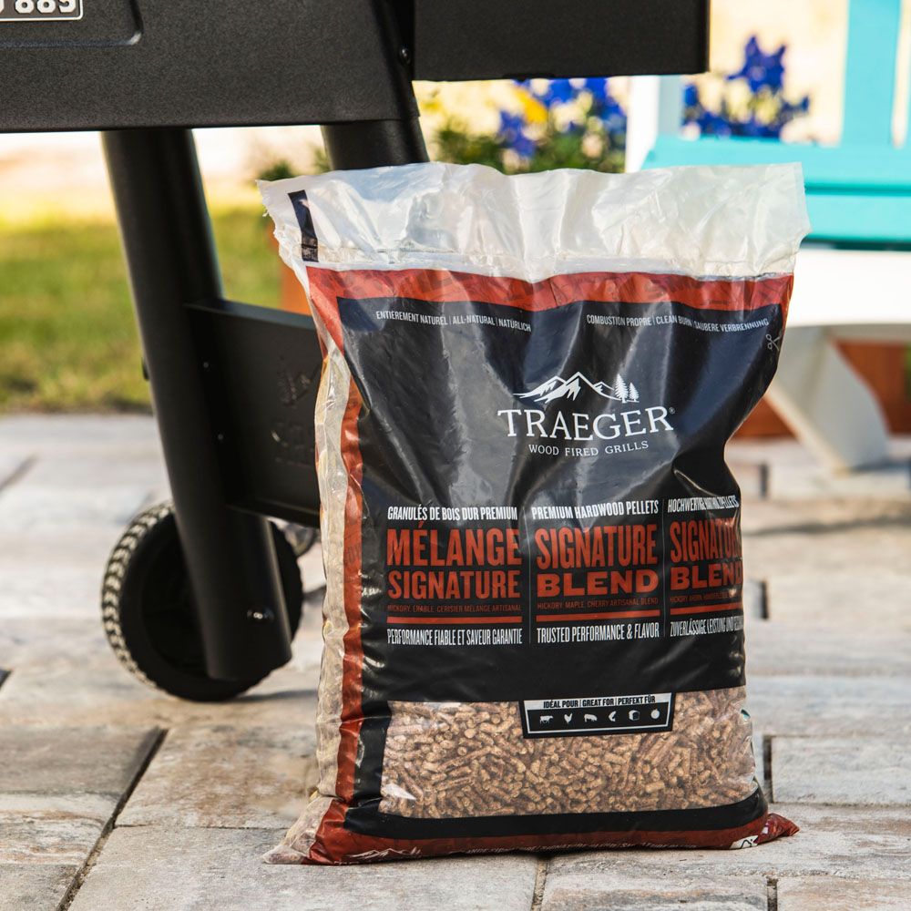 Traeger FSC pelletisegu signature blend 9 kg