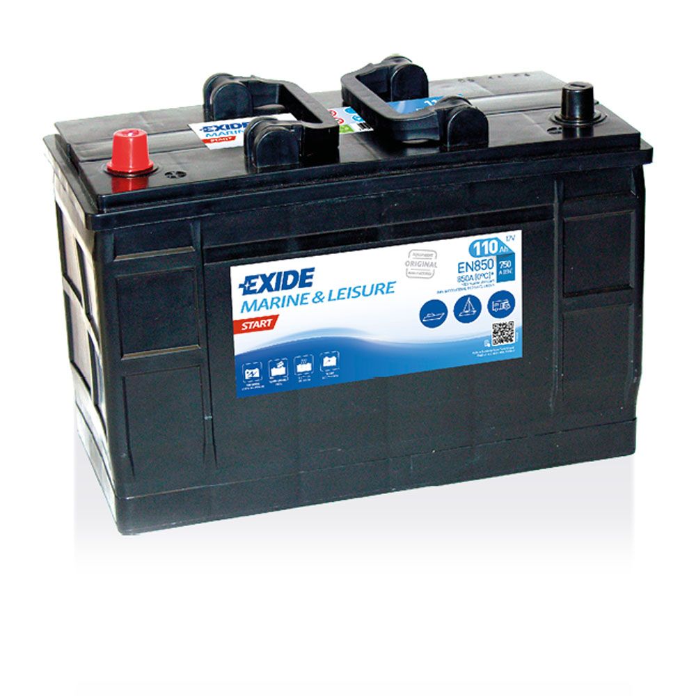 Exide Start EN850 110 Ah / 750 A aku P350 x L175 x K235 +-