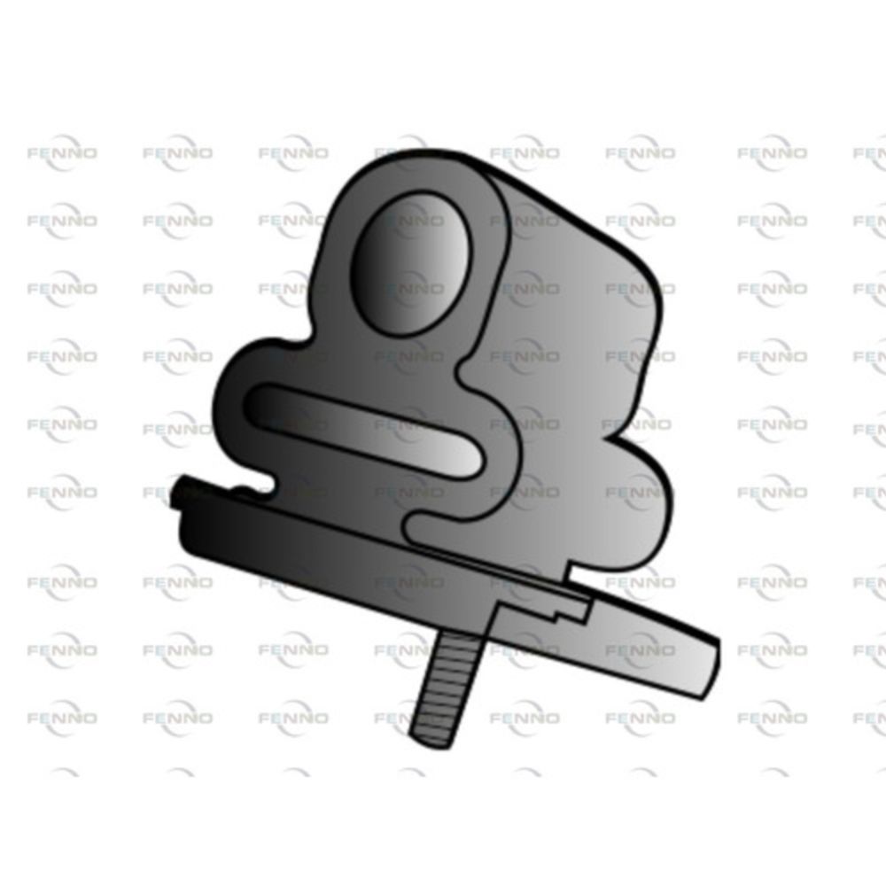 Pakoputkiston kumipalkki 14-50184