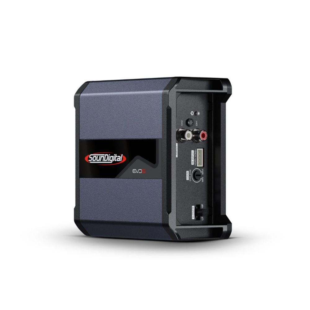 SounDigital 400.2 EVO 5 - 4 Ohm 2-kanals förstärkare