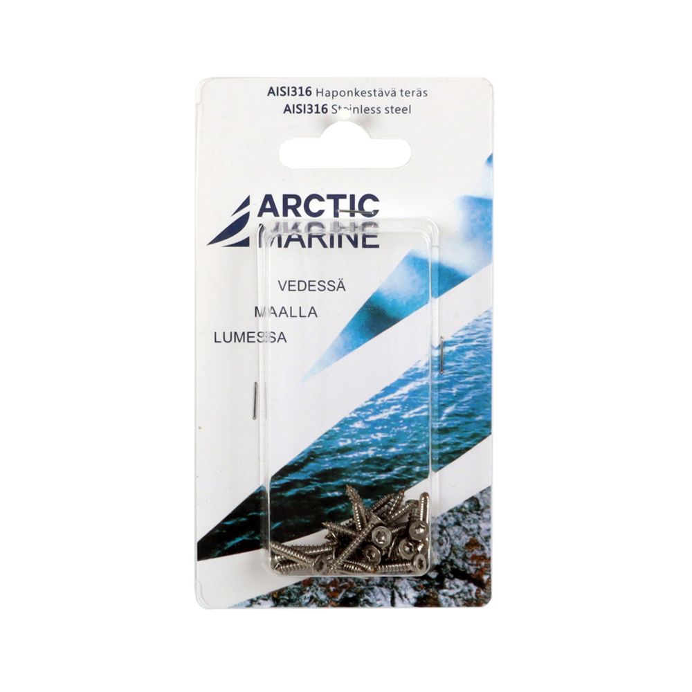 Arctic Marine Levyruuvi DIN7982 AISI 316