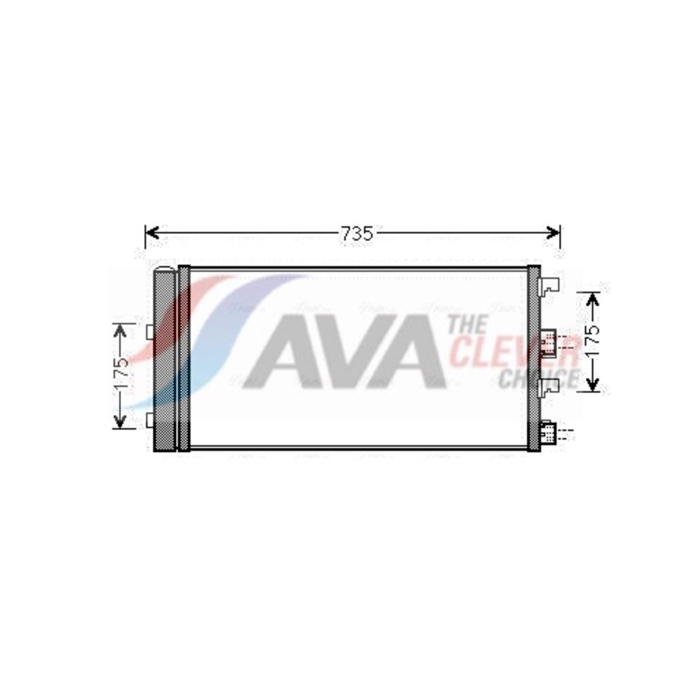 Kliimaseadme kondensaator 30-05382