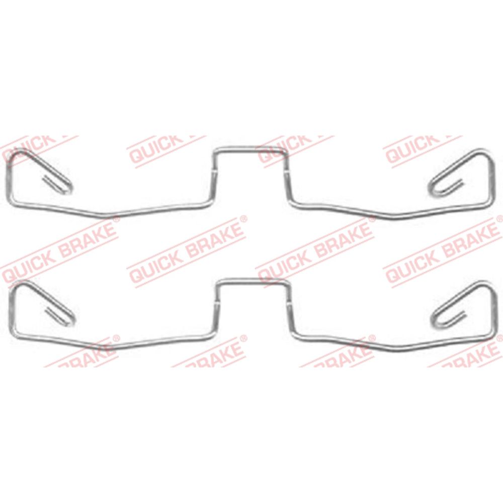 Piduriklotside paigalduskomplekt 23-20162