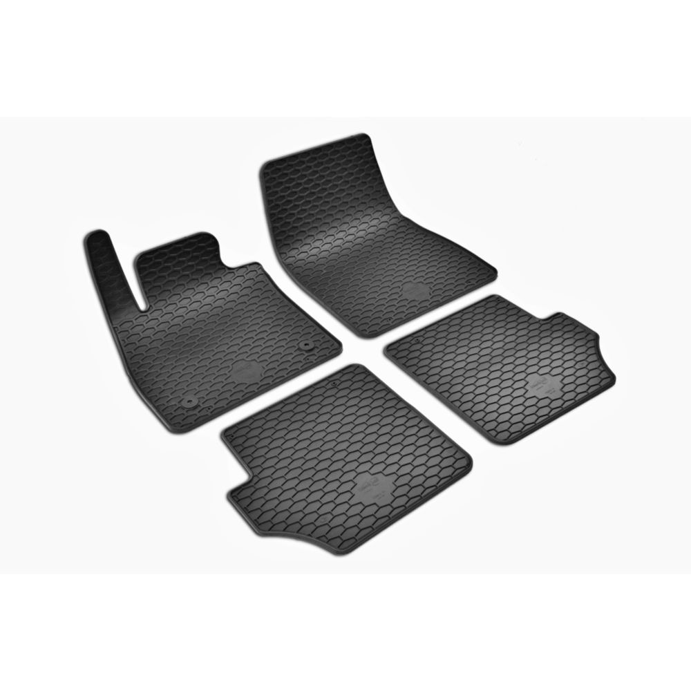 Kummimattide komplekt, Ford Fiesta, 2017—, must