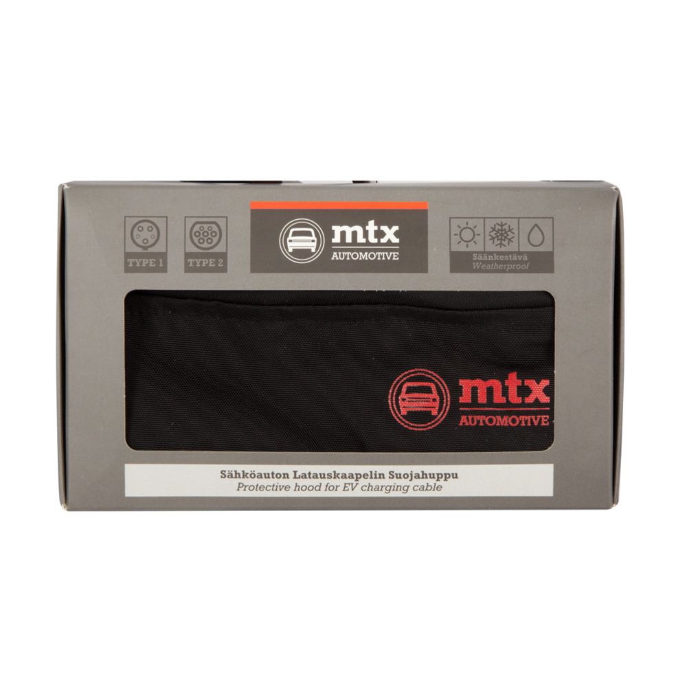 MTX Automotive sähköauton latauskaapelin suojahuppu