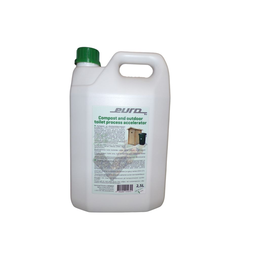 EuroBio kompostikiirendi täitepakend, 2,5 l