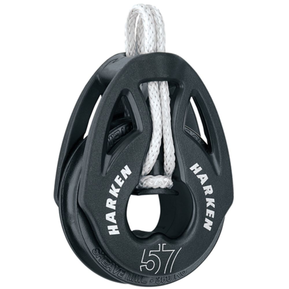 Harken 57 mm Carbo T2 block med ögla H2151