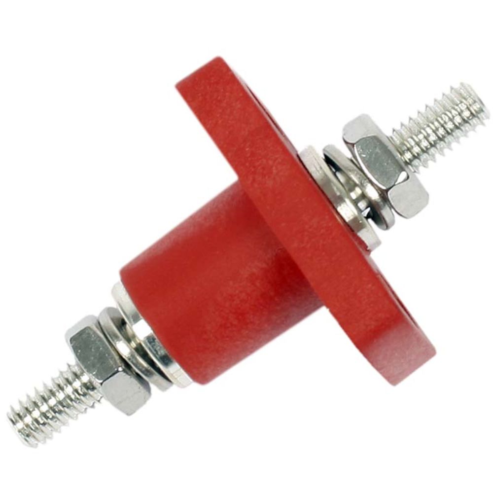 Blue Sea Systems kabelanslutningsbult 8 mm röd max 48 V / 250 A, IP66