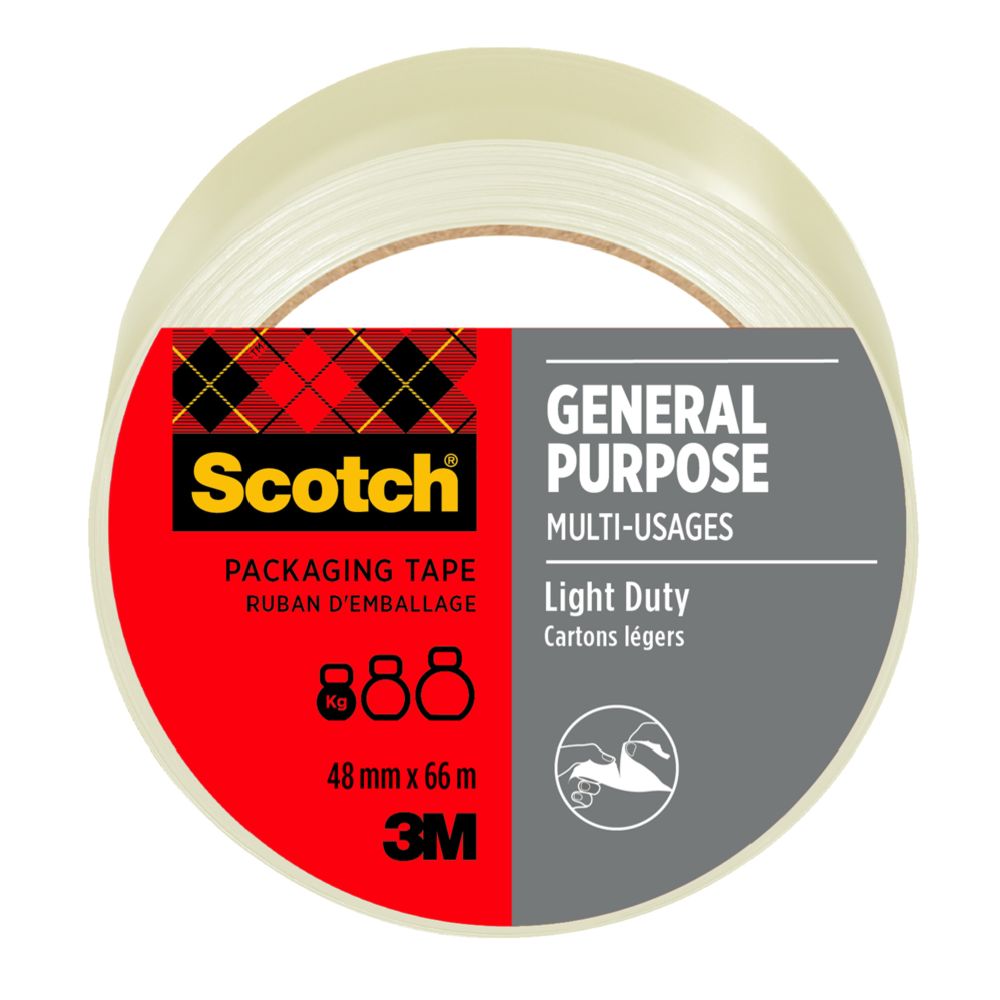 Scotch pakkausteippi kirkas 66 m x 48 mm