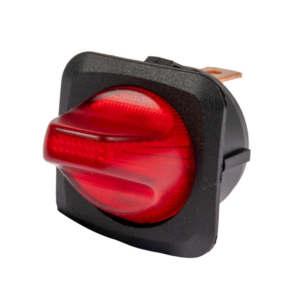 Vipukatkaisin ON-OFF 12 V 25 A punainen