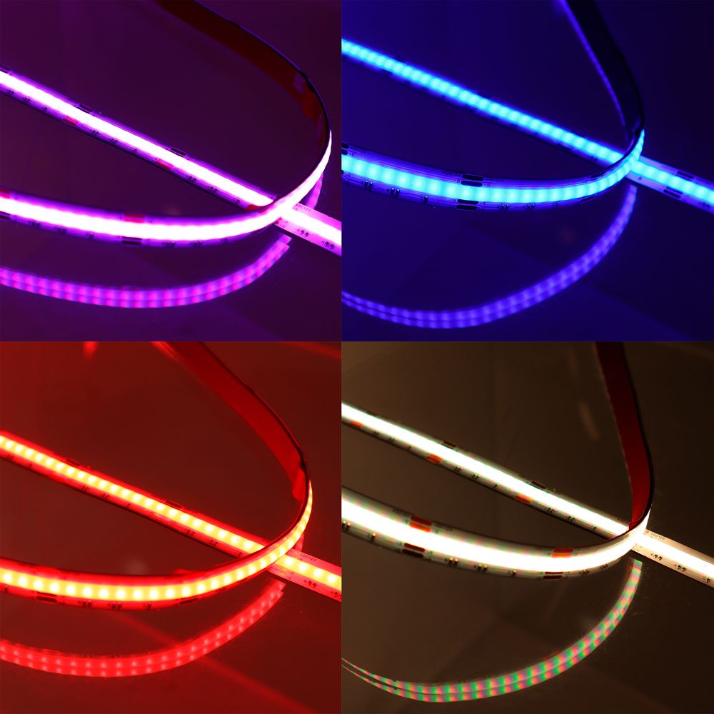 AX4 LED-ljuslist COB 12V 250 mm RGB