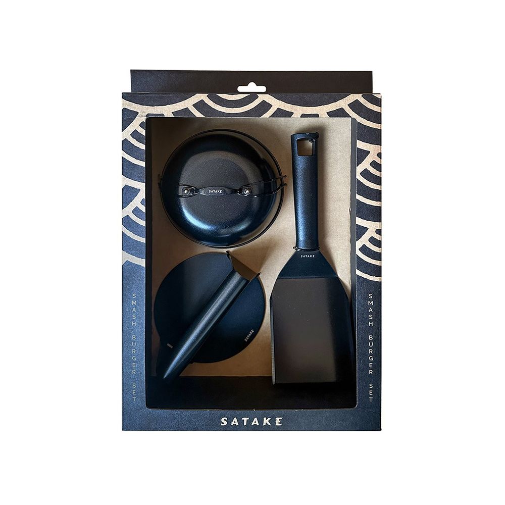 Satake Smash Burger set svart