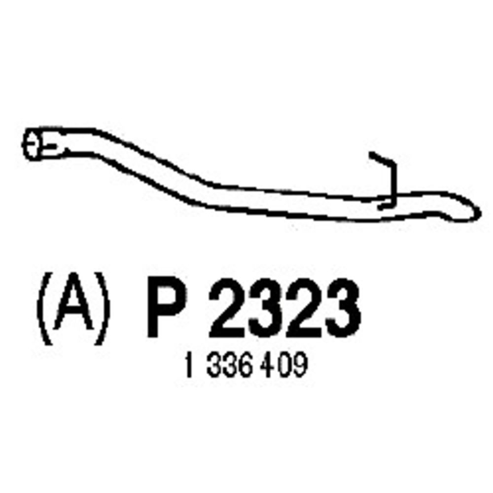 Avgasrör 14-2777