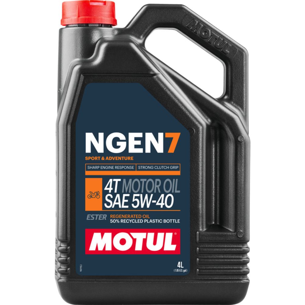 Motul NGEN 7 5W-40 4T sünteetiline mootoriõli mootorratastele, 4 l