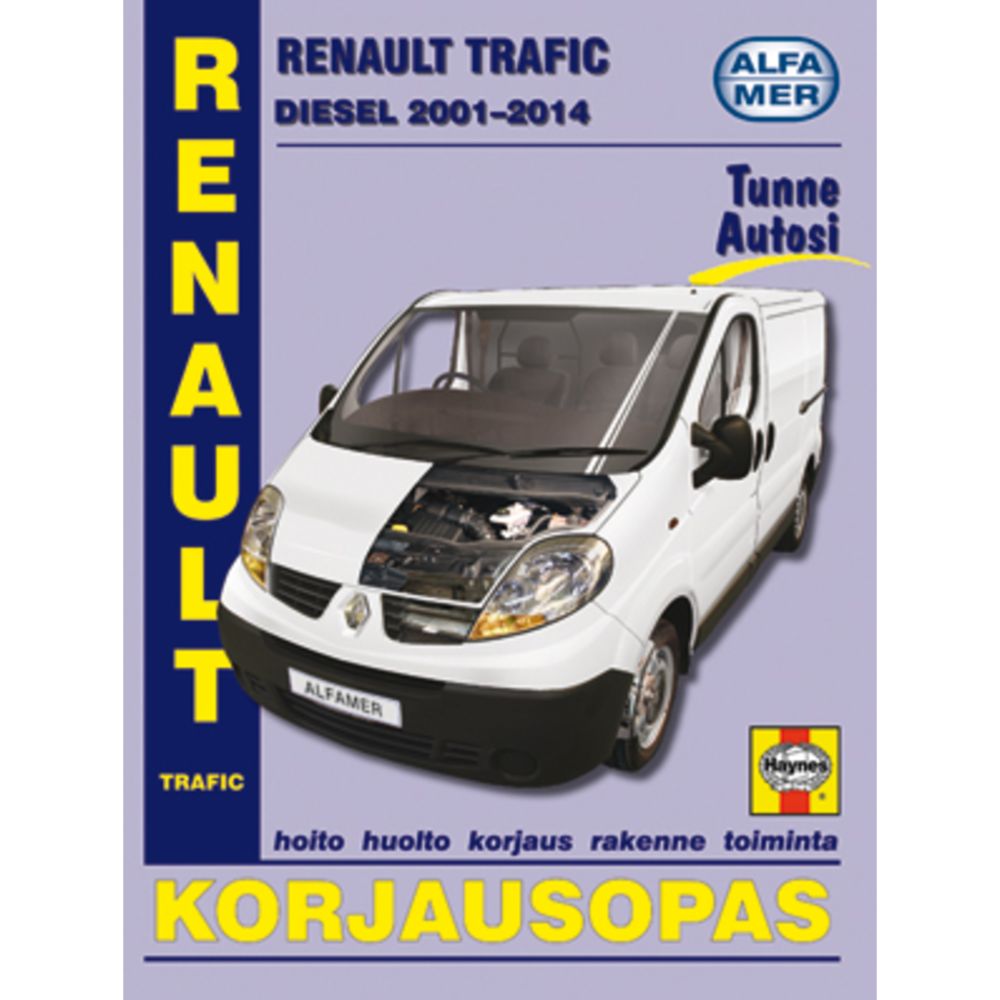 Korjausopas Renault Trafic-II diesel 01-14