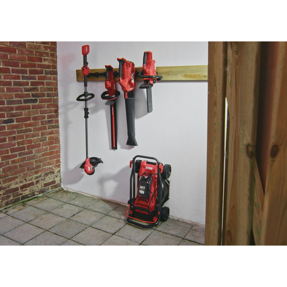 SKIL gräsklippare 34 cm 0130 BA 40V (2 x 2,0 Ah)