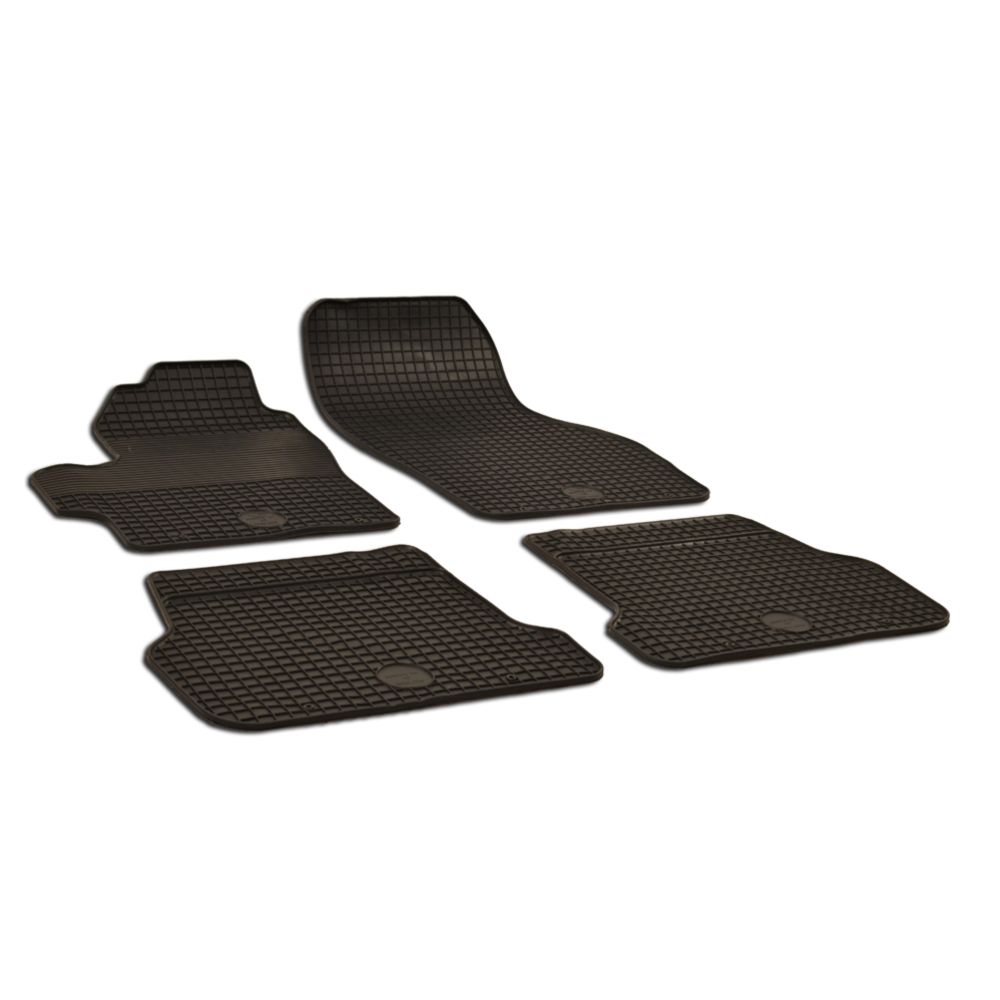 Kummimattide komplekt, Mazda 3, 2004—2013, must