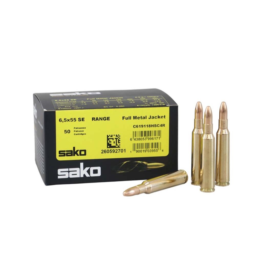 Sako 6,5x55 SE Range 6,5 g 50 kpl