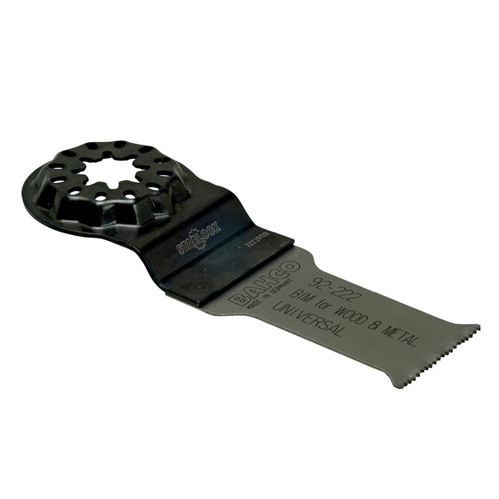 Bahco 92-222-3P Starlock-universalblad till multiverktyg för trä och metall 28 mm 3 st.
