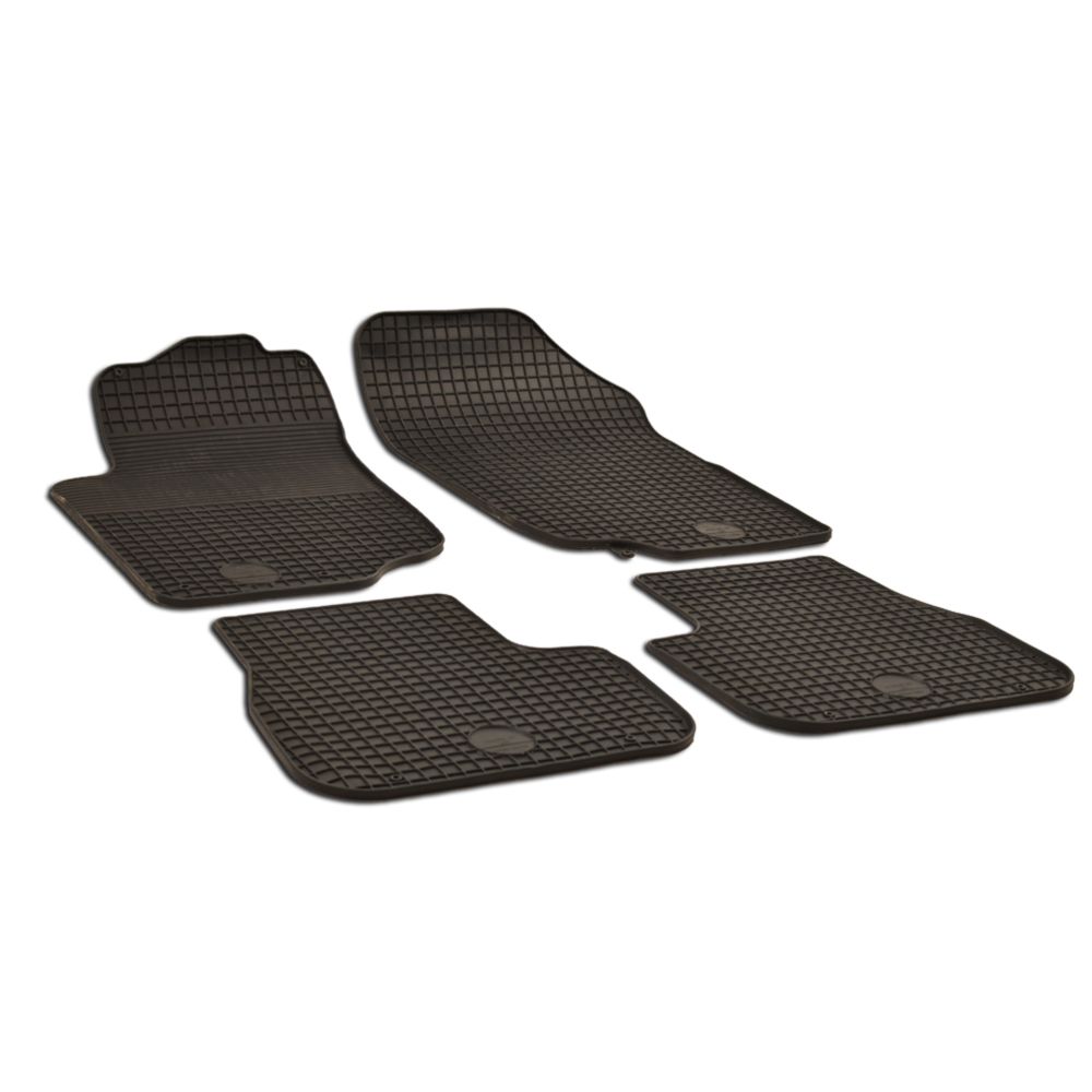 Gummimattsats Peugeot 207 2006–2012 svart