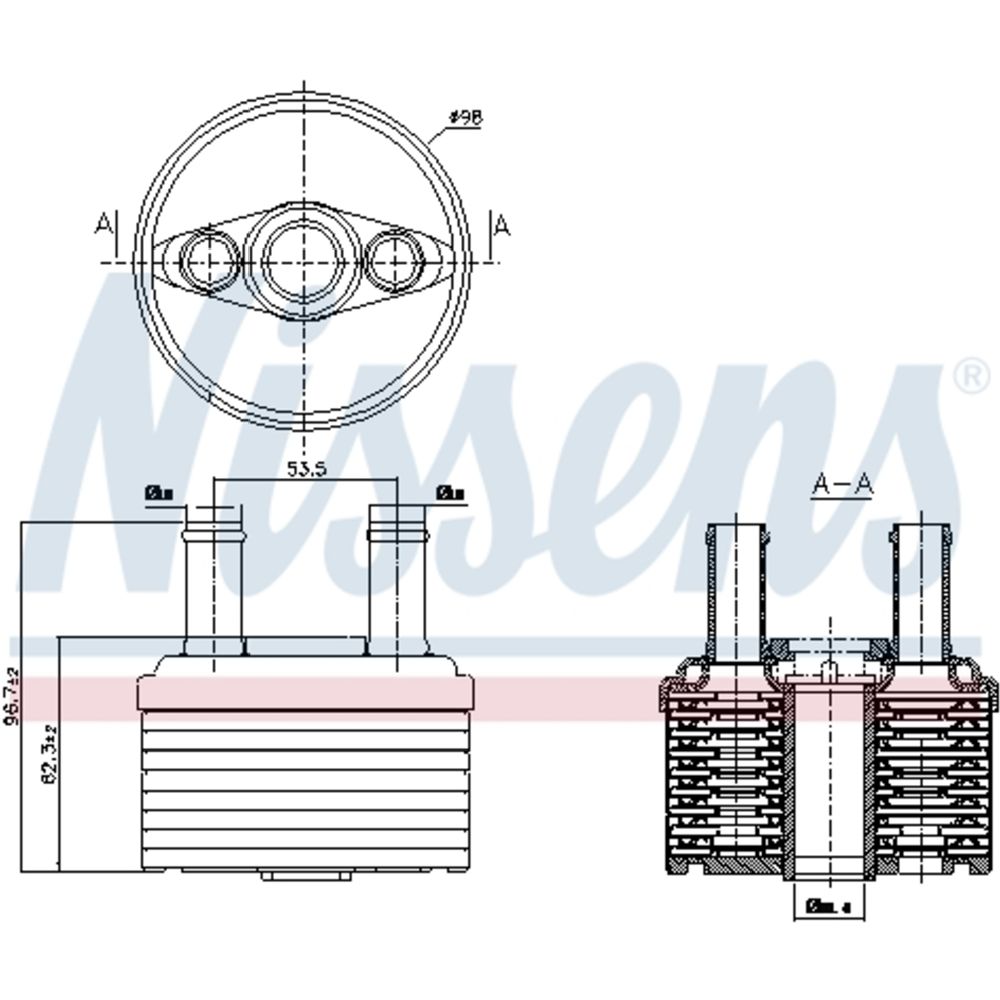 Õliradiaator, automaatkast 30-04245