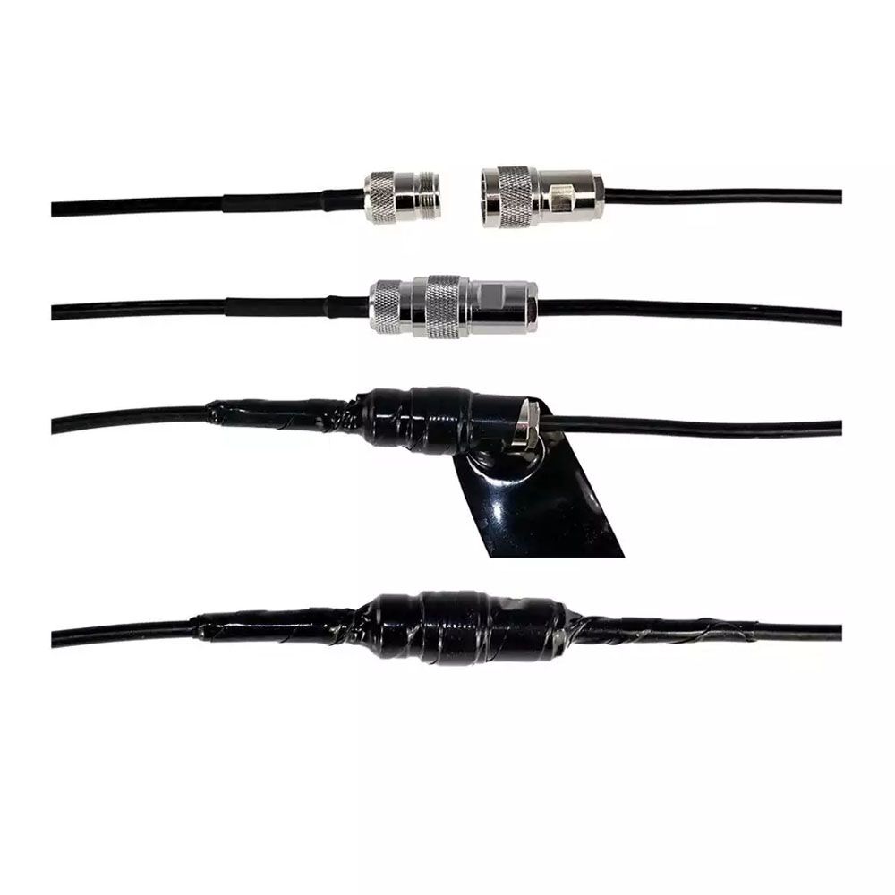 SafeMate vulkanoituva silikoniteippi musta 25mm x 3m