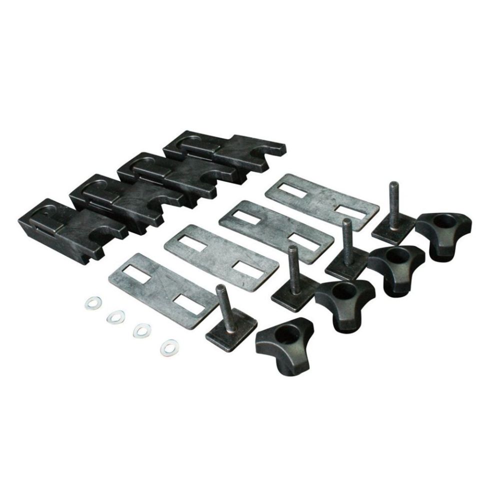 Thule Box T-track adapter, 20 x 27 mm, 80 mm U-poldile