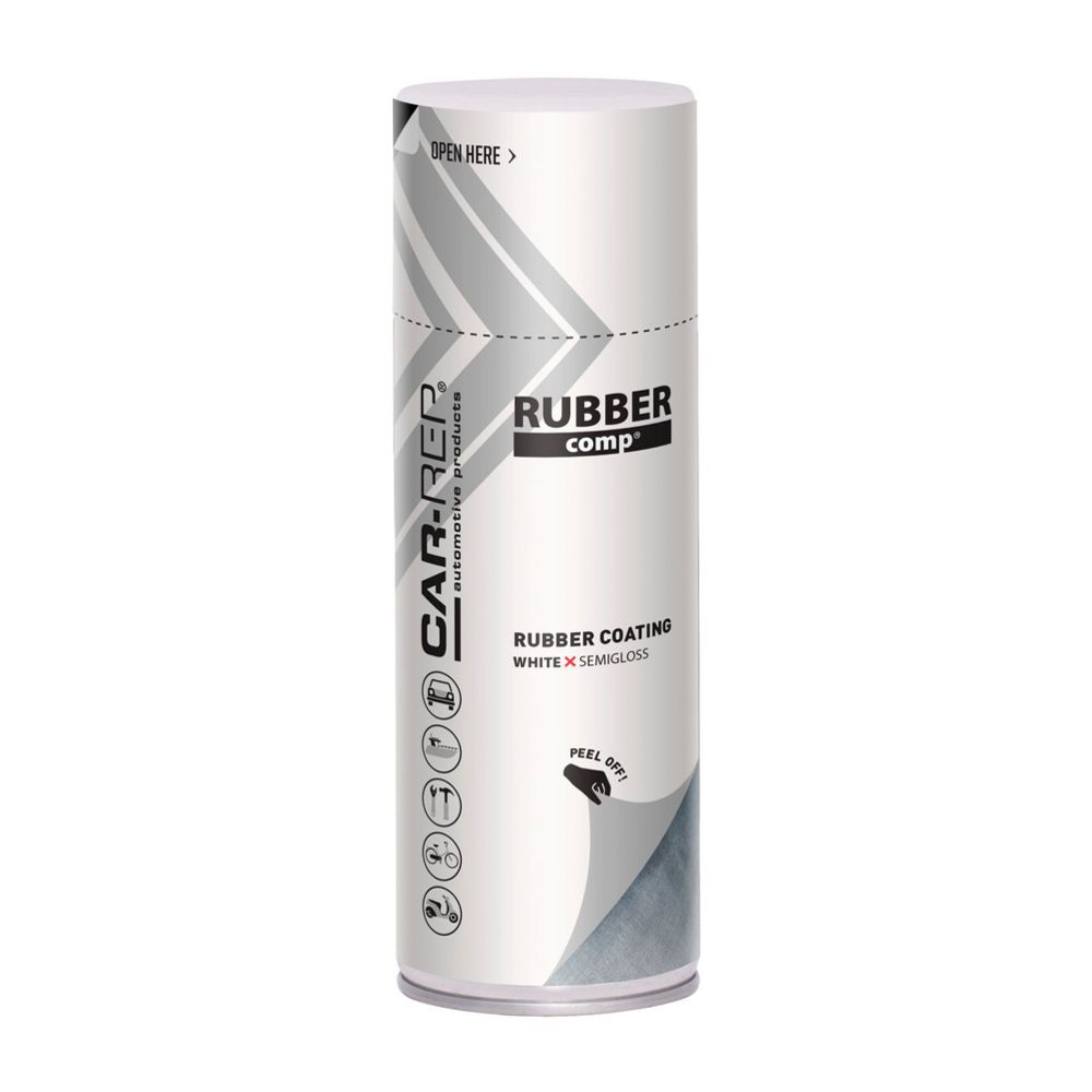 RUBBERcomp kummivärv valge 400 ml