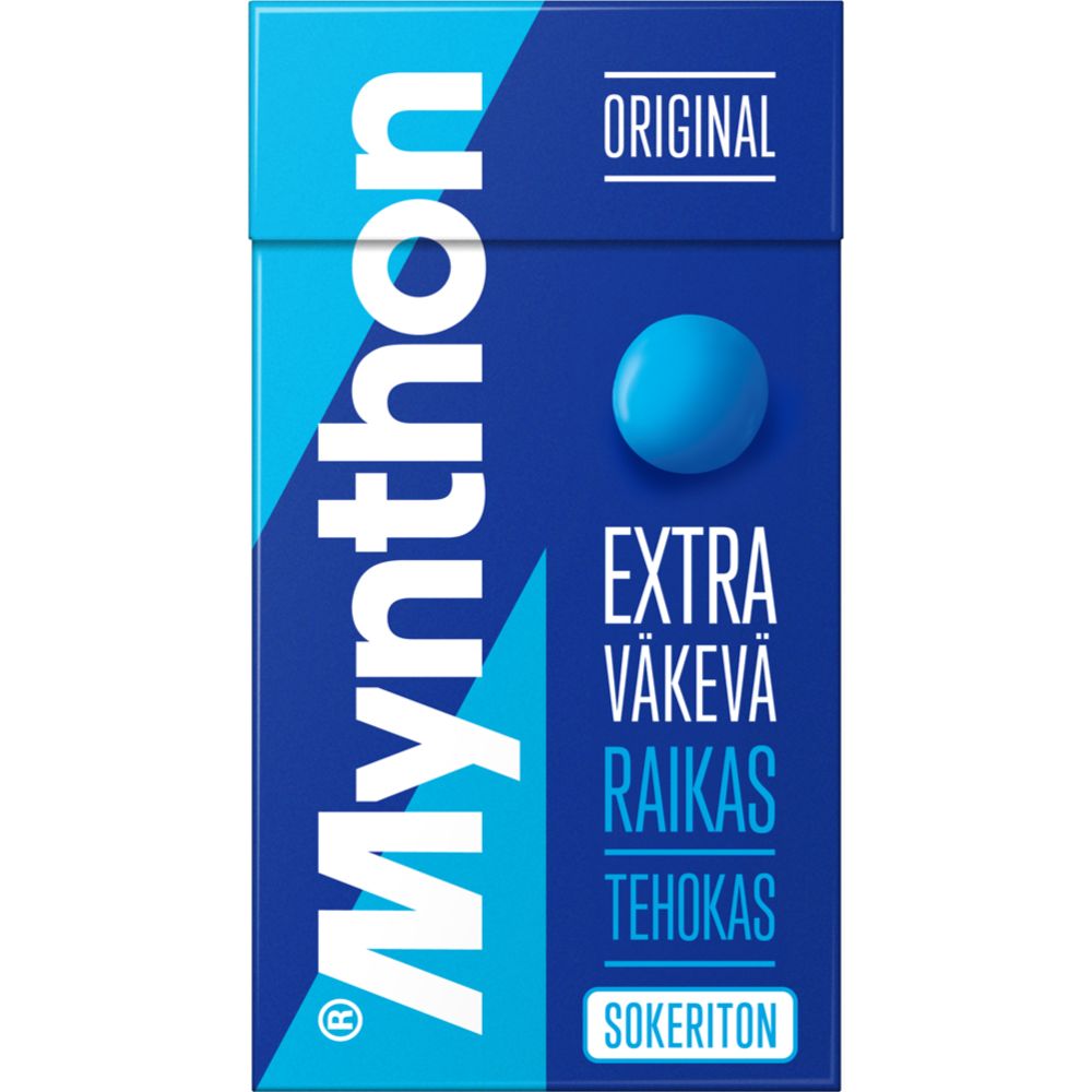 Mynthon Väkevä Sokeriton 39g