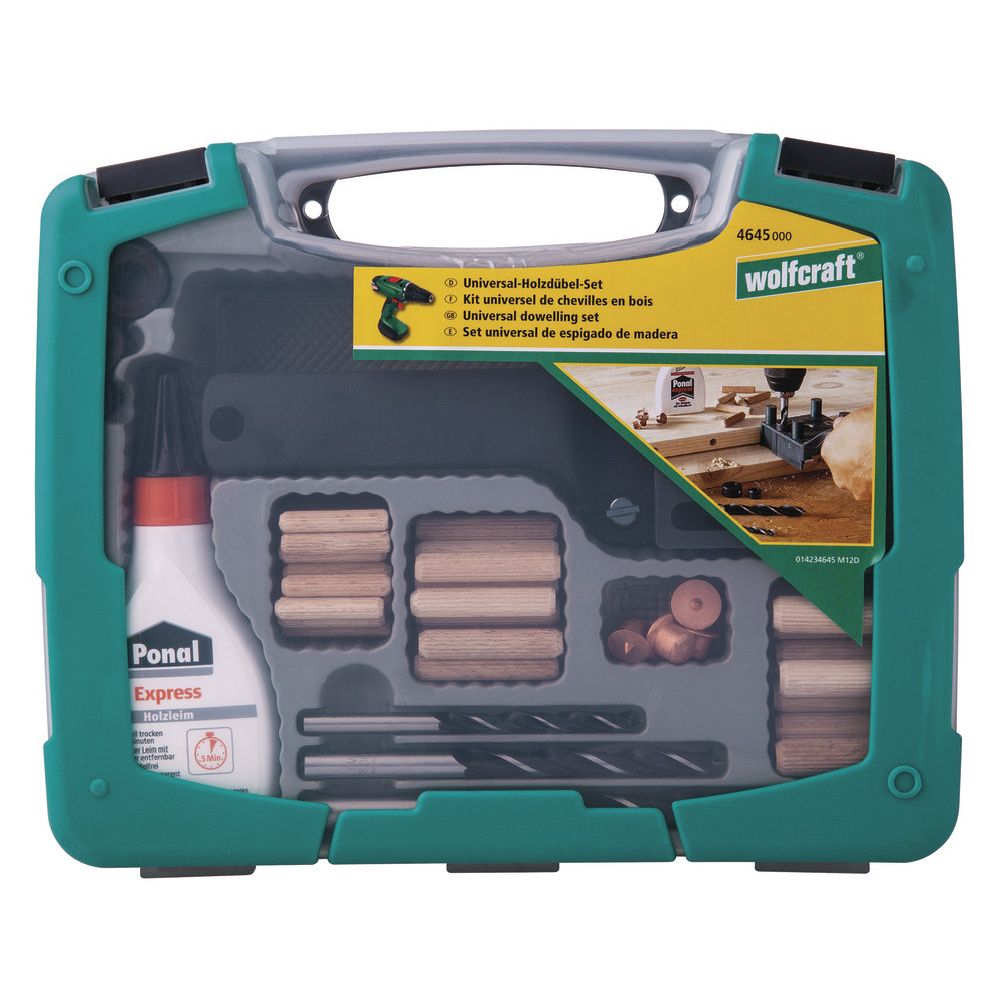 Wolfcraft® tüübeldamise stardikomplekt