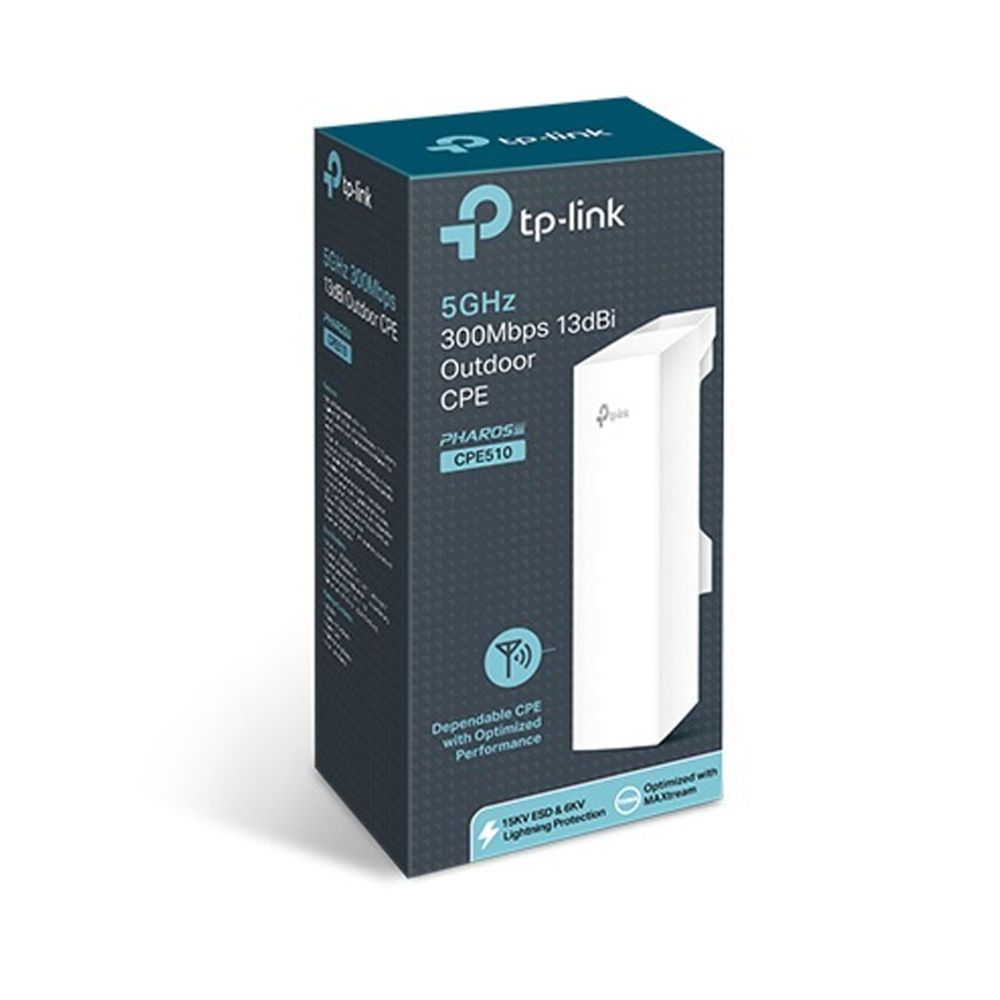 TP-LINK CPE510 5GHz WiFi-ulkotukiasema-antenni