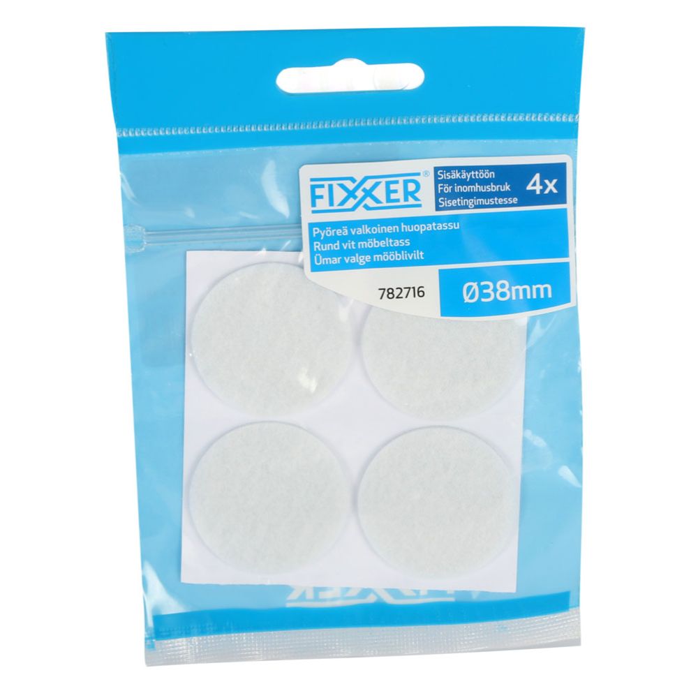 Fixxer® mööblivilt ümar ø 38 mm 4 tk