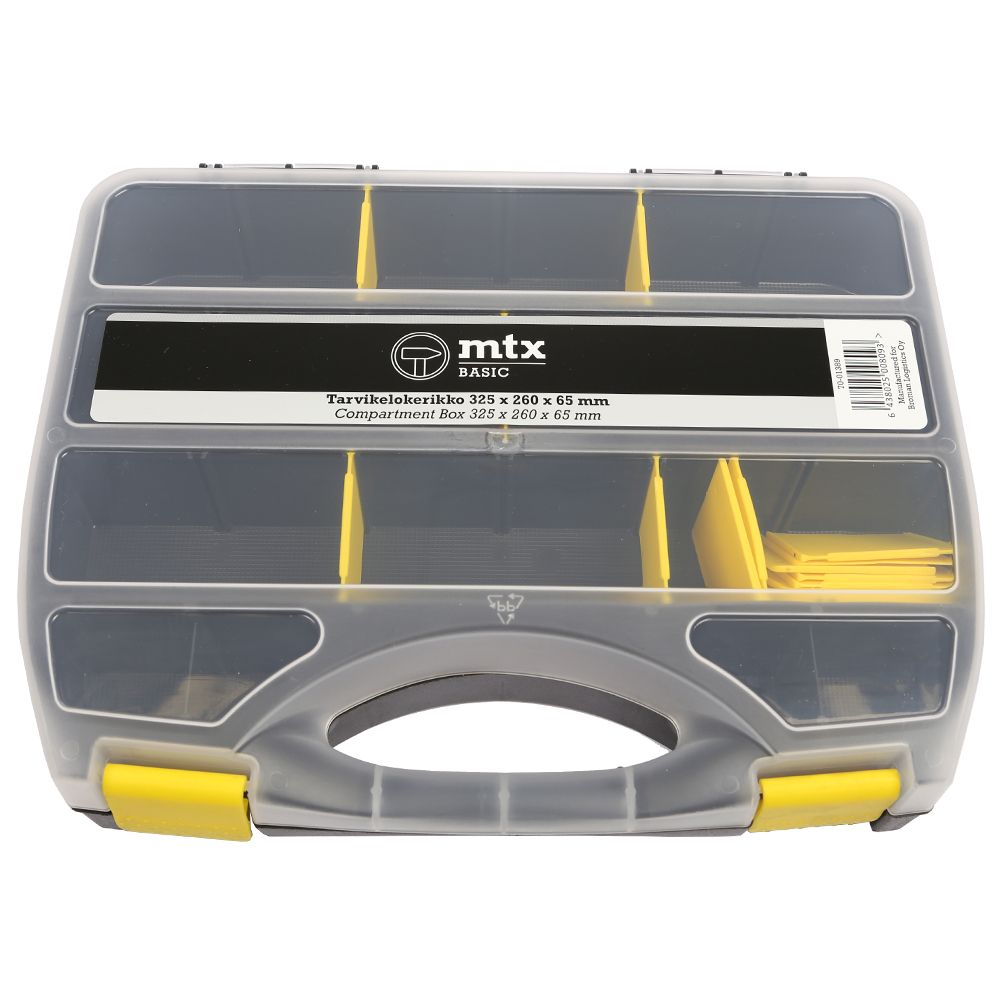 MTX Tools Basic tarvikelokerikko 325 x 260 x 65 mm