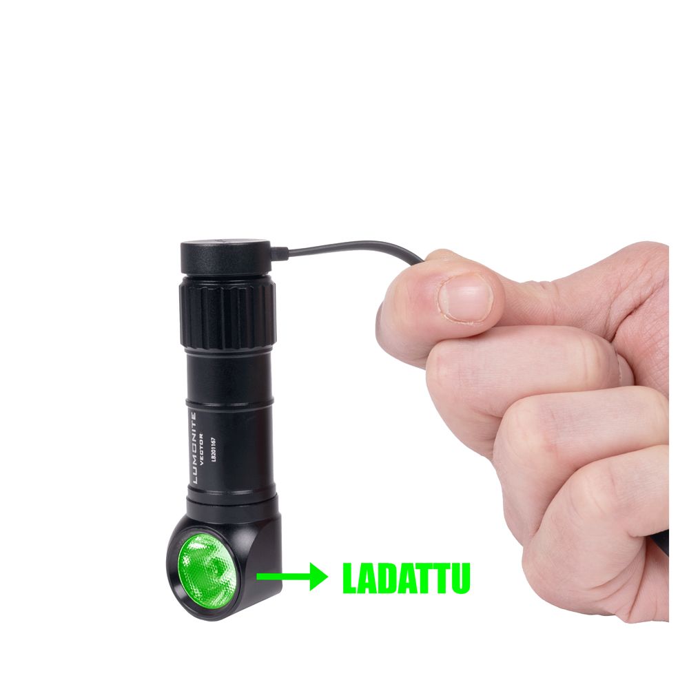 Lumonite Vector V2 otsavalaisin 500 lm ladattava