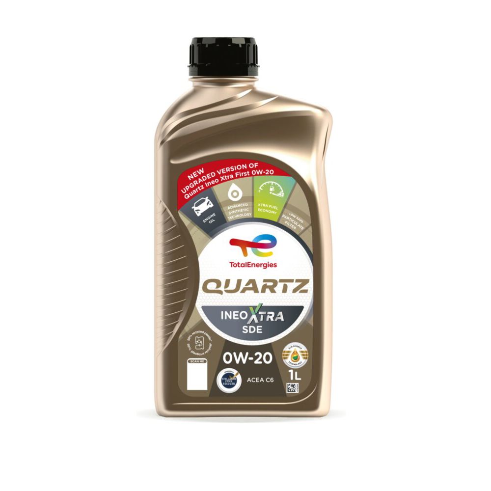 Quartz Ineo Xtra SDE 0W-20 1 l moottoriöljy
