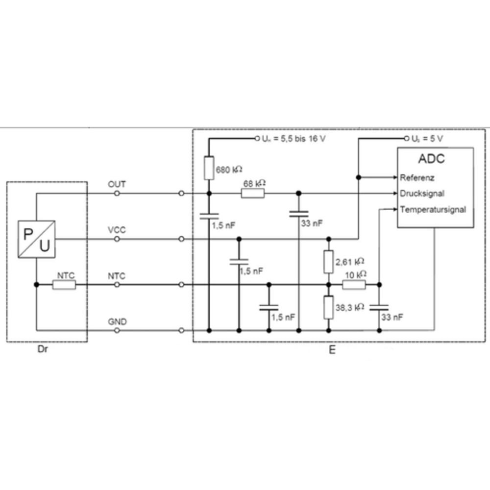 Sensor, laddtryck 28-00080