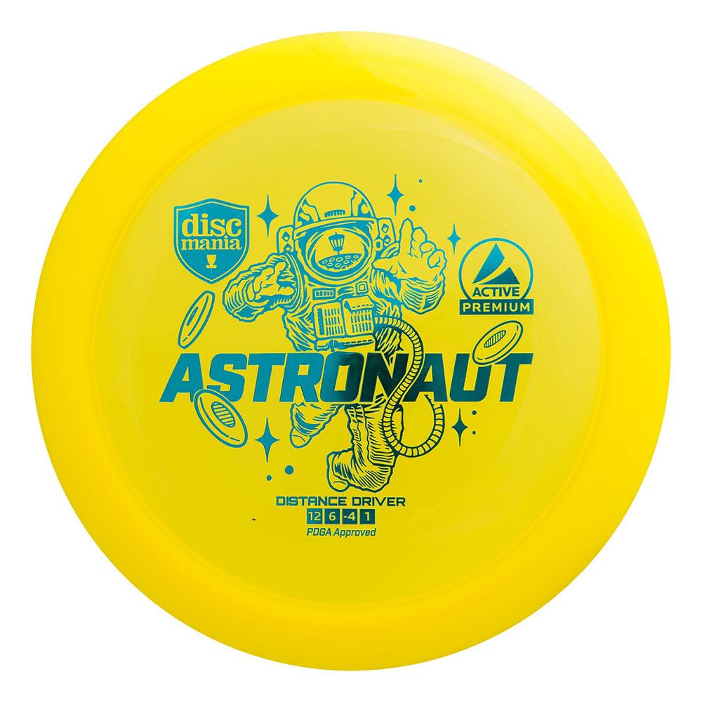 Discmania Active Premium Astronaut draiveri keltainen
