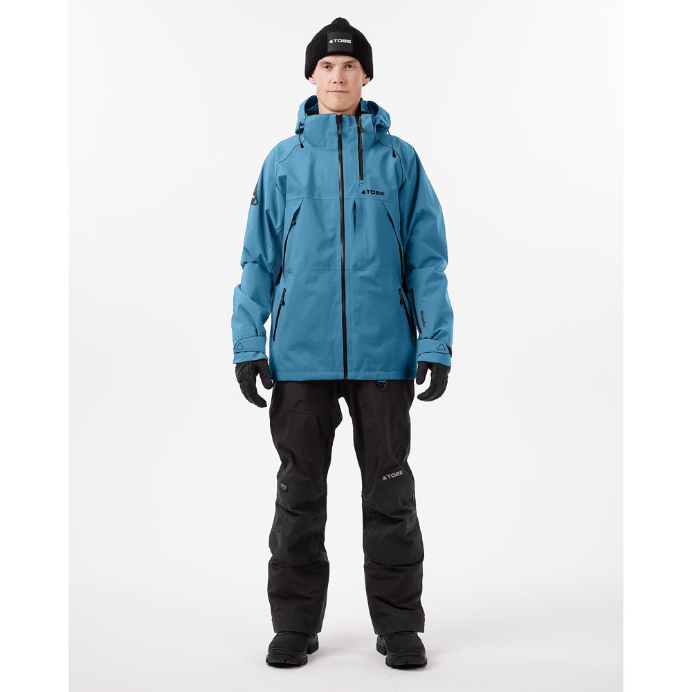 Tobe Vivid skoterjacka Mallard Blue