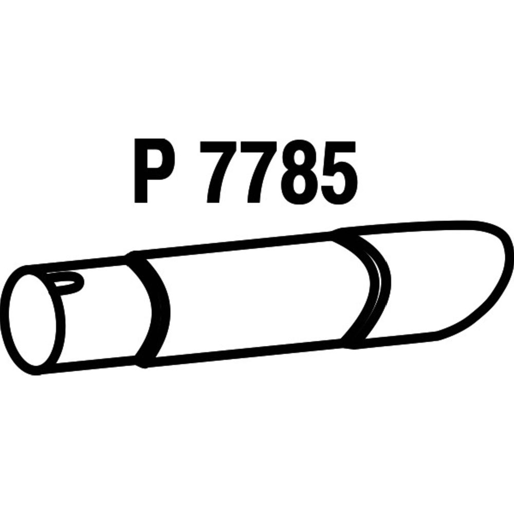 Avgasrör 14-7808