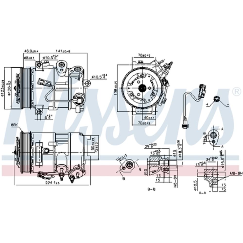 Ilmastointilaitteen kompressori 30-05106